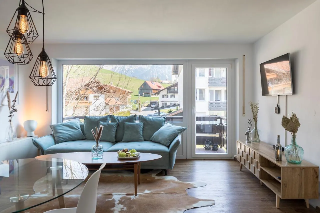 Design Apartment „Alpengluehen“ Nahe Breitachklamm Oberstdorf